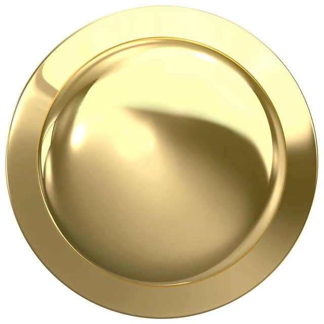 Alt view image 7 of 7 - Plymouth Hall/Closet Passage Door Knob, Bright Brass Hall or closet door knob with no lock, Easy to install, Certified durability, Universal fit - Door Knobs Passage Brass