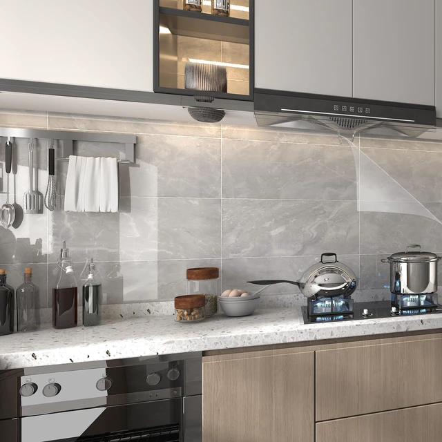 Alt view image 2 of 7 - Clear Contact Paper Peel and Stick Wallpaper Removable 15.7"×393" Wall Protector Transparent Wall Protective Film Waterproof Wallpapers for Countertops for Kitchen Backsplash for Bathroom
