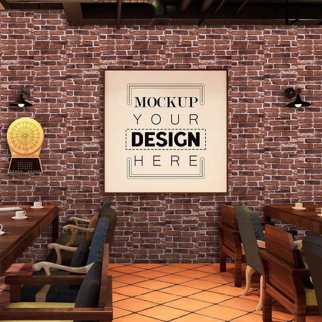 Alt view image 3 of 6 - 20PCS 3D Wall Panels Peel and Stick Foam 3D Brick Wallpaper Peel and Stick Red Faux Stone Wall Panel Self-Adhesive Wallpaper (20PCS, Red)