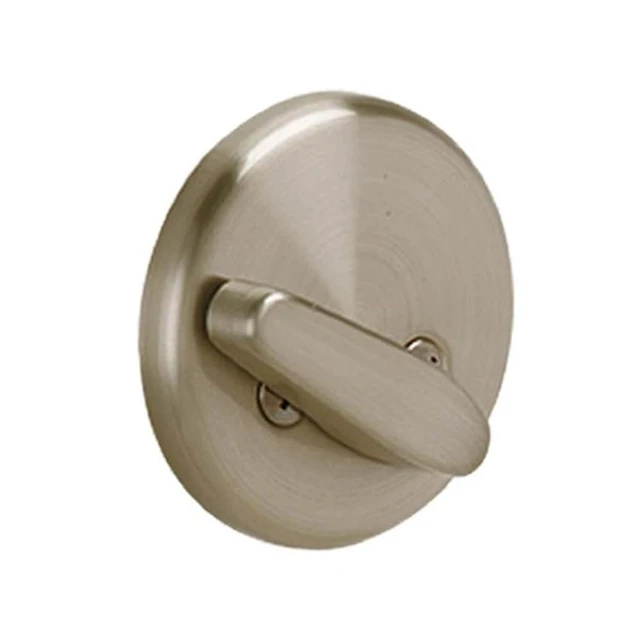 Main image of B81 619 Deadbolt with Standard Trim, Non-Keyed One Sided Deadbolt, Highest Residential Security, Satin Nickel