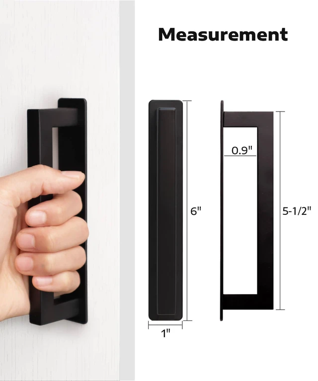 Alt view image 3 of 7 - Adhesive Cabinet Handles, Matte Black, 6", 4-Pack Stainless Steel Feel, Stick On Handle, No Drill Pulls for Drawer Closet Glass Sliding Shower Door