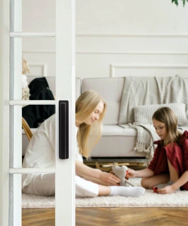 Alt view image 5 of 7 - Adhesive Cabinet Handles, Matte Black, 4-3/4", 4-Pack Stainless Steel Feel, Stick On Handle, No Drill Pulls for Drawer Closet Glass Sliding Shower Door