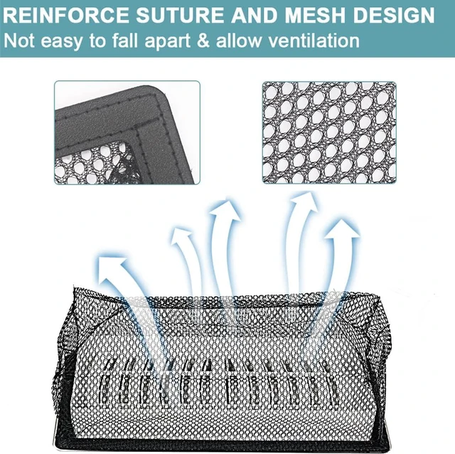 Alt view image 3 of 6 - Floor Register Cover Trap, Floor Air Vent Cover Screen for Home, 5 Pack Air Vent Filters, Floor Vent Mesh Filters Net Trap, Fits 6 x 10 Inch Duct Opening
