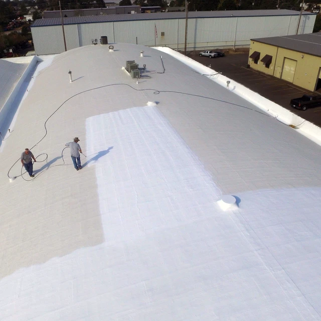 Alt view image 6 of 7 - RESEARCH LABORATORIES MSS1 Maximum Stretch Roof Coating, 1 Gallon, White