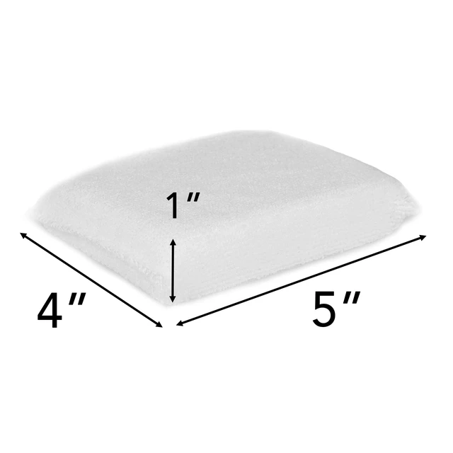 Alt view image 2 of 6 - (12-Pack) Professional Microfiber Sealer Applicator Pad The Perfect Tool to Apply Sealer to All Natural Stone and Tile Like Marble, Granite, Concrete & Slate (White)