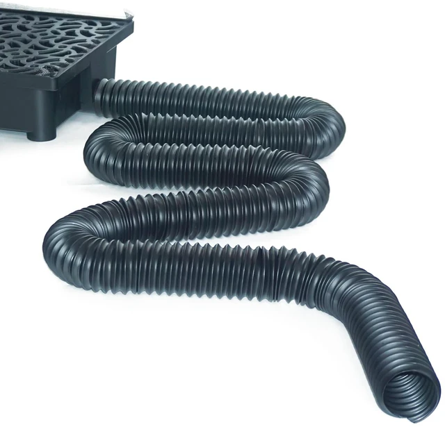 Alt view image 3 of 4 - Extra 8 Ft Pipe with Connector,2 Inch Diameter,Use for Catch Basin for Catch Basins Other Side Drainage or Splicing Flexible Pipe Length - Extension/Flexible / Shapeable / Spliceable