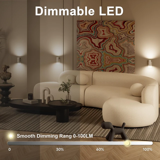 Alt view image 4 of 6 - Night Lights Plug into Wall, Dimmable with 3 Color Modes & Auto On/Off Sensor, Ultra-Slim Nightlight for Hallway, Bathroom, Bedroom, Nursery, Kitchen (4 Pack, White)