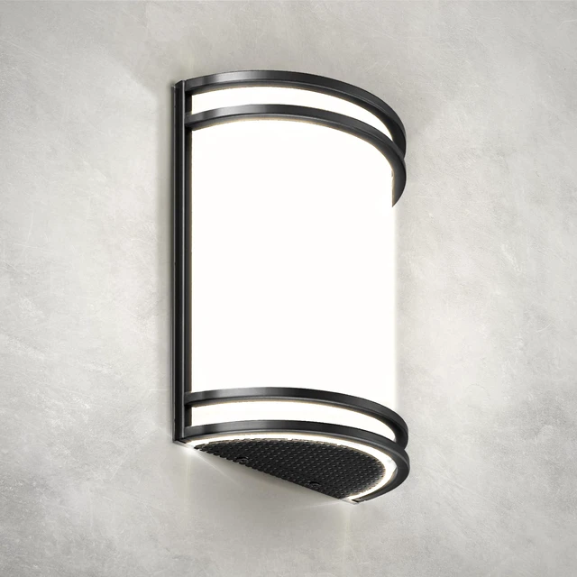Main image of Indoor LED Wall Sconce Lights, Black 3000/4000/5000K ETL 10 Inch 15W Dimmable LED Wall Sconces Hardwired, Modern Wall Sconce Light Fixture for Bedroom, Bathroom, Hallway Decor