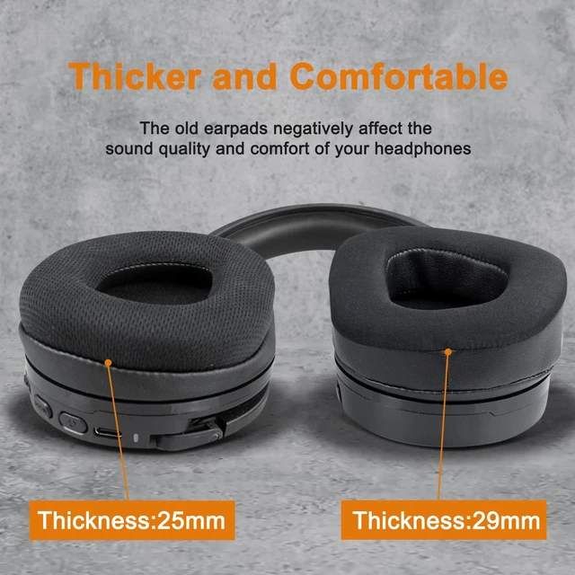 Alt view image 3 of 7 - Cooling Earpads for Turtle Beach Stealth 600 Gen2/Gen3 - Black for Stealth (500, 600 Gen2/Gen3) Headphones
