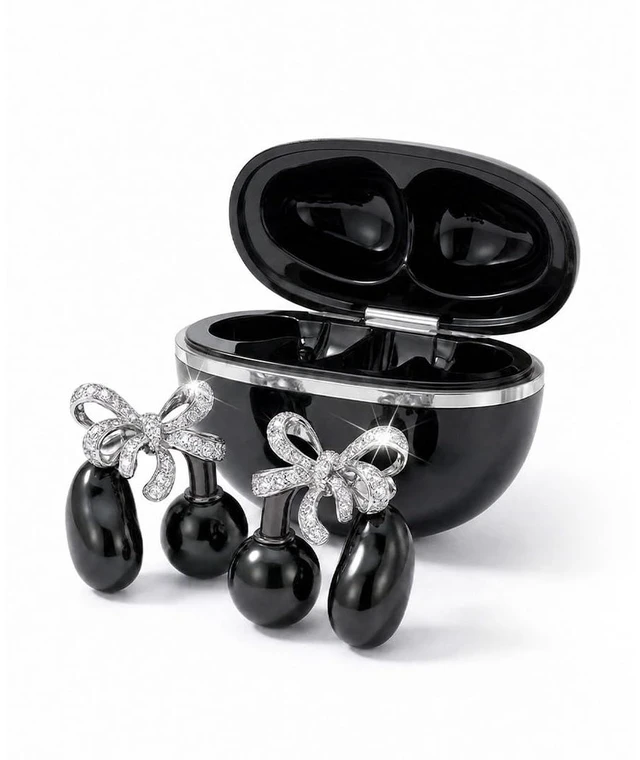 Main image of Adorn Clip On Ear Buds for Small Ears, Earring Earbuds for Women