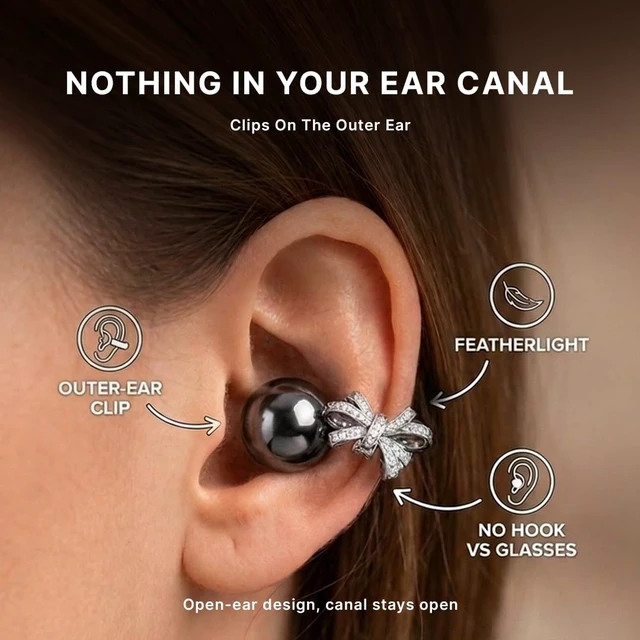 Alt view image 3 of 7 - Adorn Clip On Ear Buds for Small Ears, Earring Earbuds for Women