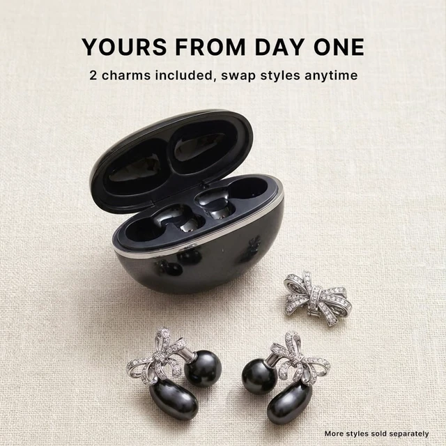 Alt view image 5 of 7 - Adorn Clip On Ear Buds for Small Ears, Earring Earbuds for Women