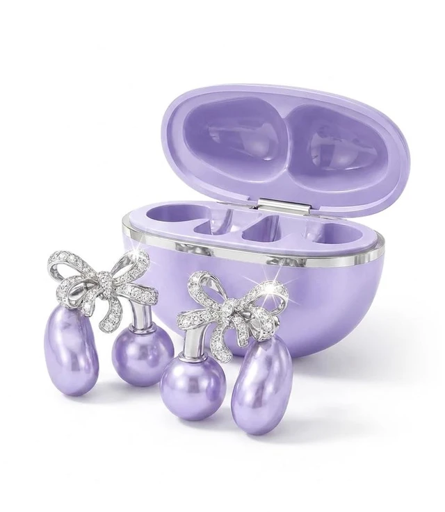 Main image of Adorn Clip On Ear Buds for Small Ears, Earring Earbuds for Women
