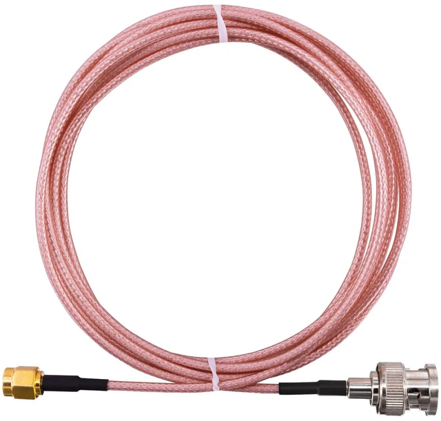 Alt view image 3 of 4 - BNC Male to SMA Male Connectors 6.56FT RG316 Coaxial Cable Low Loss 50ohm BNC to SMA Male Adapter for Antenna/Radio/WiFi/LAN Devices/External Antenna 1PCS