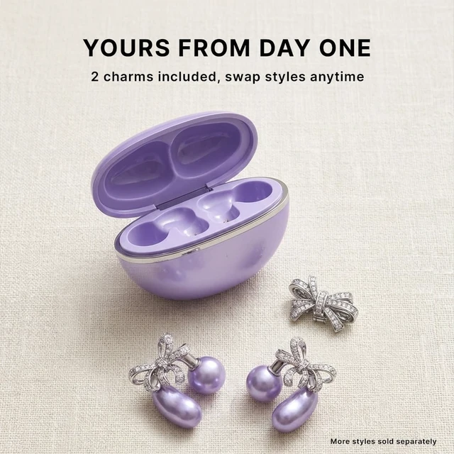 Alt view image 5 of 7 - Adorn Clip On Ear Buds for Small Ears, Earring Earbuds for Women