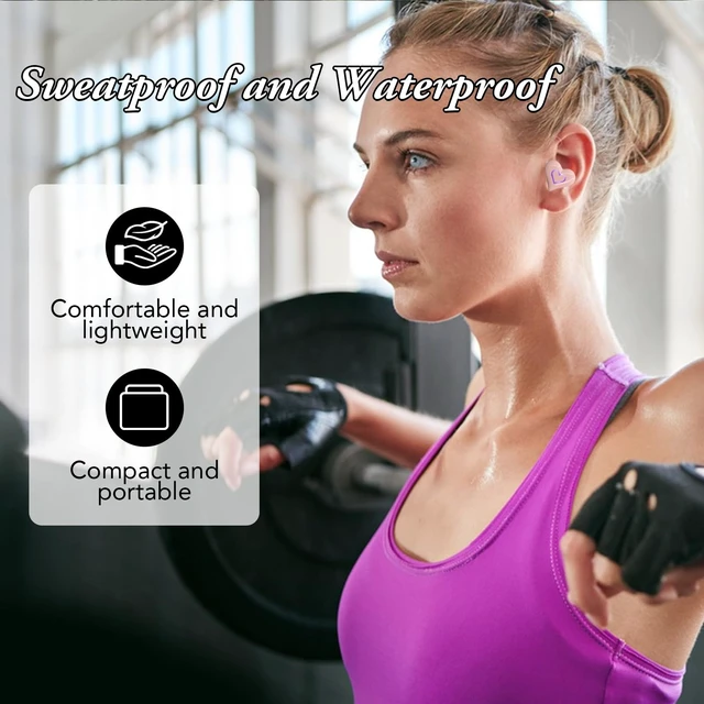 Alt view image 6 of 7 - Upgraded Heart Shaped Earbuds with Light, Earbuds Stylish Luminous with Charging Case, Noise Cancelling HiFi Stereo Sound BT5.3 Earphones, Gifts for Girls Friends