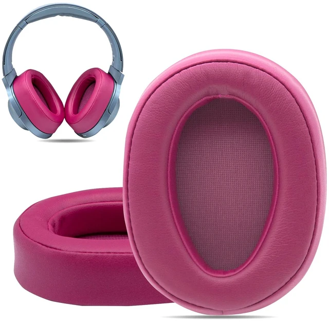 Main image of Replacement Earpads for Sony WH-H900N h.Ear on 2&Sony MDR-100ABN Headphones,Sony Headphone Cushions Compatible with Sony 900N,Sony WH H900N earpads with Soft Foam Leather(Bordeaux Red)