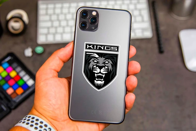 Alt view image 3 of 4 - 25 PCS Los Angeles American Kings Hockey Stickers for Water Bottle, Laptop, Bicycle, Computer, Motorcycle, Travel Case, Car Decal Decoration Stickers
