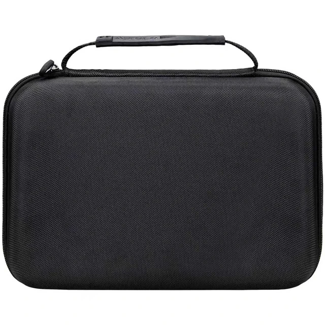 Alt view image 4 of 7 - Case for DBPOWER/SQQBZZ/ieGeek/magofly 11.5" 12" DVD Player -Black Carrying Case, Water-resistant & Shock-resistant, Zippered Mesh Pocket Stores Remote Control, Charger, AV Cable
