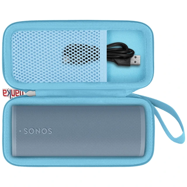 Alt view image 2 of 7 - Hard Travel Case Replacement for Sonos Roam 2 / Sonos Roam Portable Smart Bluetooth Speaker