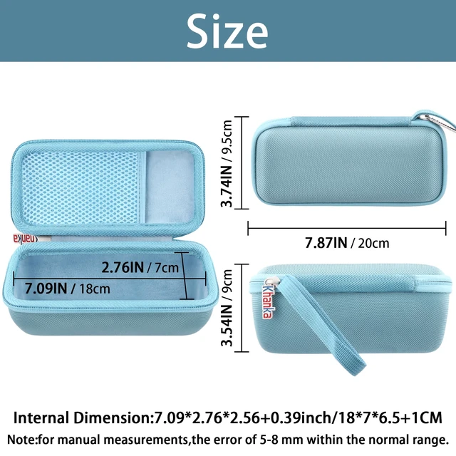 Alt view image 7 of 7 - Hard Travel Case Replacement for Sonos Roam 2 / Sonos Roam Portable Smart Bluetooth Speaker