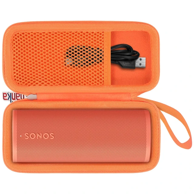 Alt view image 5 of 7 - Hard Travel Case Replacement for Sonos Roam 2 / Sonos Roam Portable Smart Bluetooth Speaker