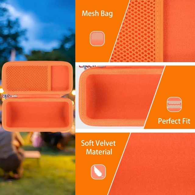 Alt view image 7 of 7 - Hard Travel Case Replacement for Sonos Roam 2 / Sonos Roam Portable Smart Bluetooth Speaker