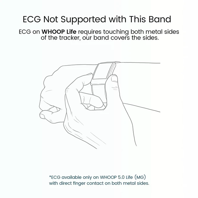 Alt view image 7 of 7 - Stretchy Nylon Arm Band Soft Breathable Elastic Adjustable Bicep Band with Case Compatible with Whoop 5.0