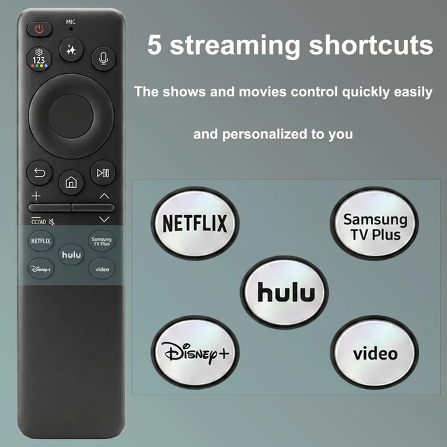 Alt view image 4 of 6 - for Samsung TV Remote Compatible All 2019-2026 Samsung Smart TV Remote Universal for all Samsung TVs remote control Voice Control