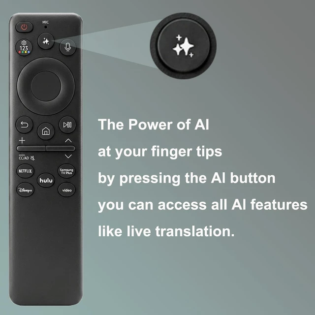 Alt view image 5 of 6 - for Samsung TV Remote Compatible All 2019-2026 Samsung Smart TV Remote Universal for all Samsung TVs remote control Voice Control