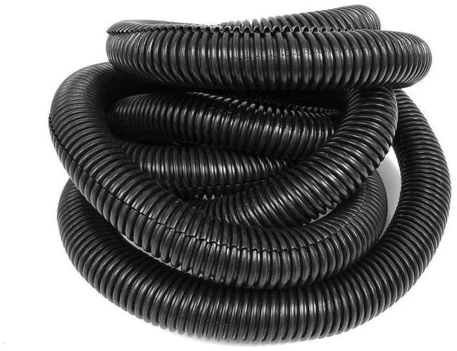 Alt view image 2 of 2 - 1.5" X 10 ft Split Wire Loom Flex-Guard Convoluted Tubing Protective Split Cable Sleeves for Automotive Home Industrial Electrical Wires Chemical Resistant Cable Conduit Black