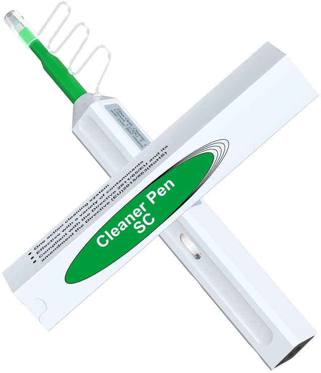 Main image of Fiber Cleaner, Fiber Optic Cleaning Pen SC/ST one click fiber optic cleaner Reusable For 2.5mm Male/Female Adapters Reliable