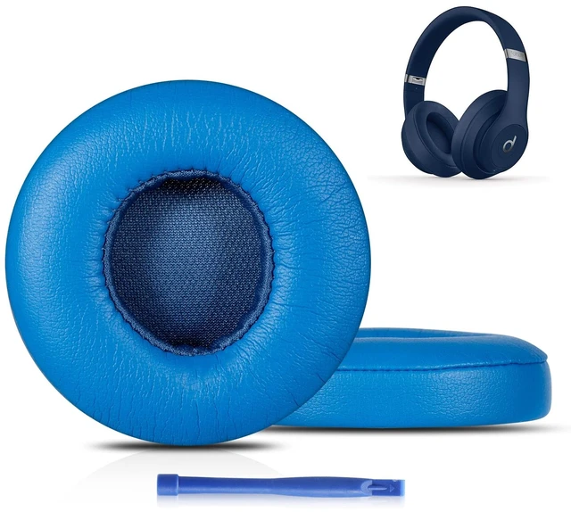Main image of Updated Thickened Solo Wireless 2/3 Replacement Ear Pads,earpads for Beats Solo 2/3 Wireless Headphone (Blue)