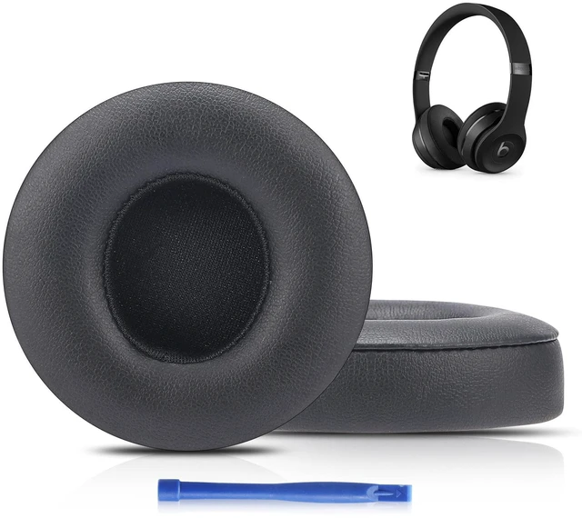 Main image of Updated Thickened Solo Wireless 2/3 Replacement Ear Pads,earpads for Beats Solo 2/3 Wireless Headphone (Black)