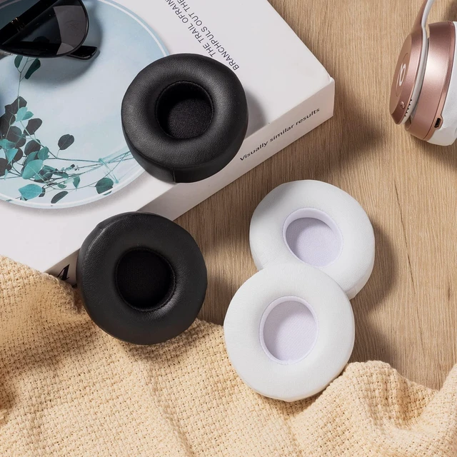 Alt view image 6 of 6 - Updated Thickened Solo Wireless 2/3 Replacement Ear Pads,earpads for Beats Solo 2/3 Wireless Headphone (Black)