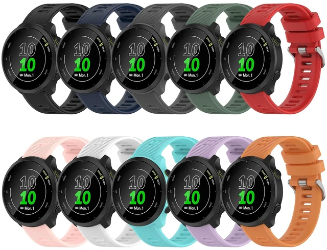 Alt view image 2 of 7 - Band for Garmin Forerunner 55, Quick Release Band Replacement for Garmin Forerunner 158 (No Tracker, Replacement Bands Only)