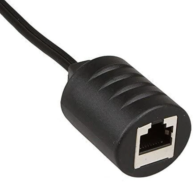 Alt view image 5 of 7 - Stereo DC3.5mm Stereo and RCA Red White Audio Signal Balun Over Cat5/6 Cable (Pack of 2)