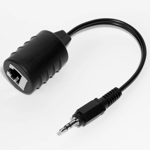 Alt view image 4 of 7 - Stereo DC3.5mm Stereo and RCA Red White Audio Signal Balun Over Cat5/6 Cable (Pack of 2)
