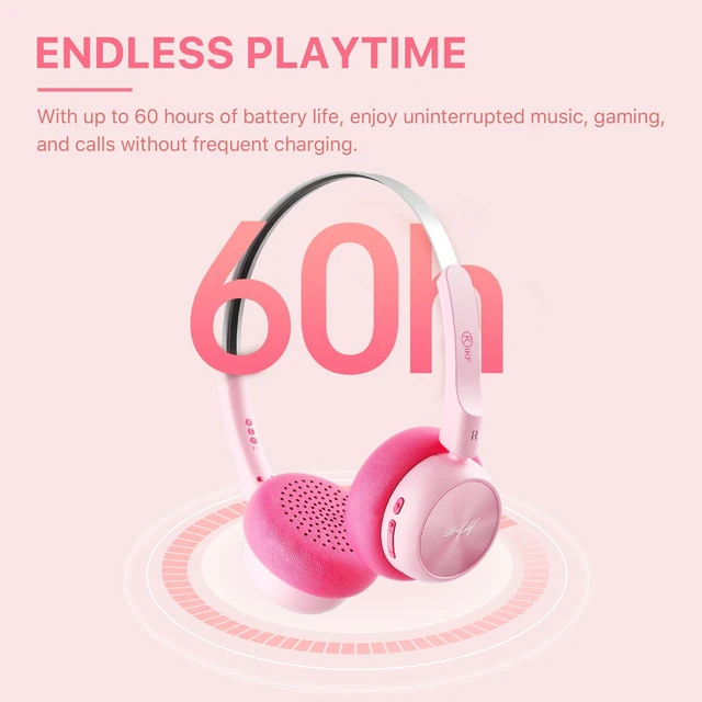 Alt view image 4 of 7 - R1 Retro Wireless Bluetooth Headphones, 60H Playtime, Comfortable Fit