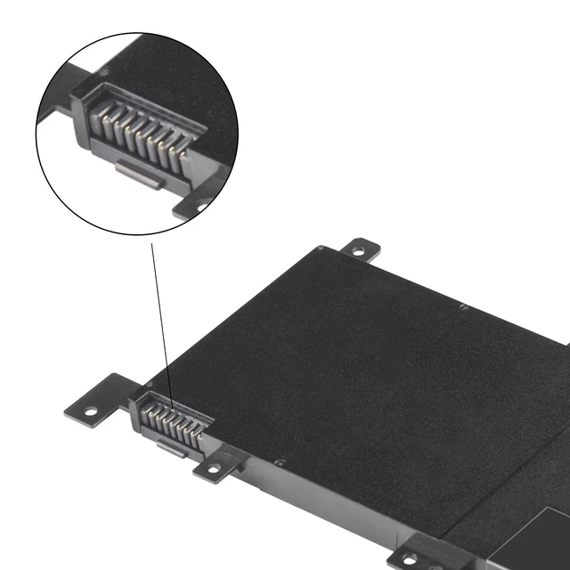 Alt view image 4 of 7 - C21N1509 Battery for ASUS Notebook Vivobook A556 A556U F556 F556U K556 K556U X556 X556UA,C21N15WZ C21PQ9H 0B200-01750000