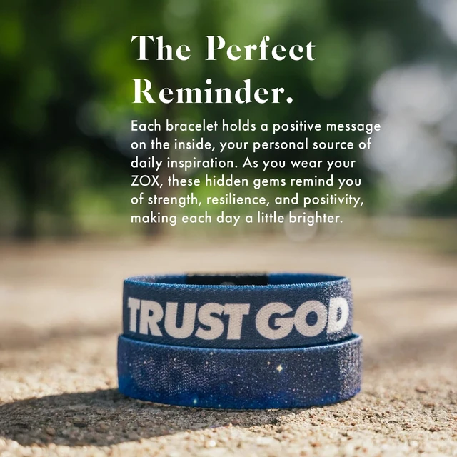Alt view image 4 of 6 - Interactive Bible Verse Bracelets Trust Bible Pack Compatible with iPhone & Android, Scan for Daily Scripture, Stretchy Elastic Wristband, Fun Gift for Men, Women & Teens