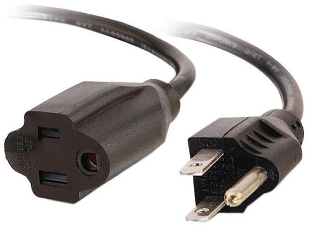 Main image of Legrand Universal Power Cord, Computer Extension Cord with 18 AWG Power Cord, 6 Foot Computer Power Cable, Black, 1 Count, 03115