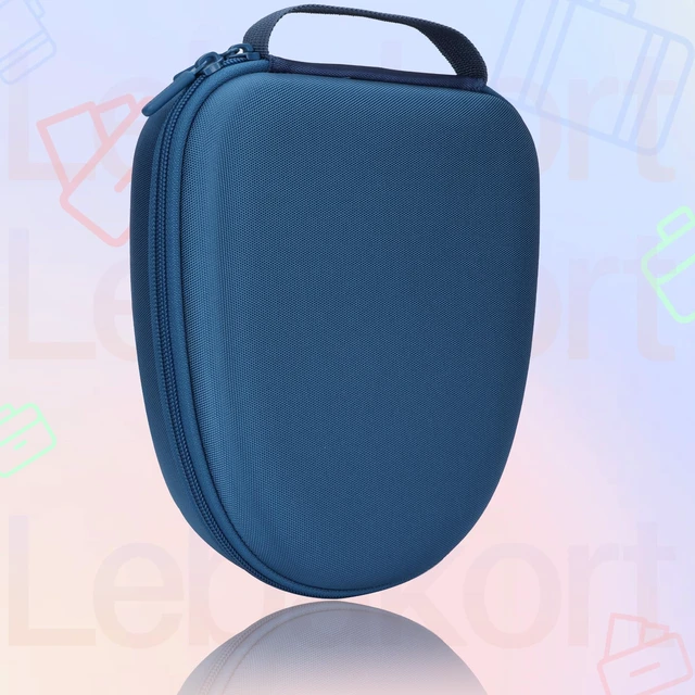Alt view image 7 of 7 - Hard Case Compatible with JBL Tune 730BT 720BT 510BT Headphones Lightweight & Carry, Dustproof Storage, Travel Friendly, Portable for Daily Use, Blue Case