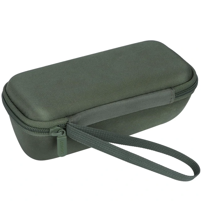 Alt view image 6 of 7 - Hard Case Compatible with Sonos Roam 2 Portable Waterproof Speaker Lightweight & Carry, Dustproof Storage, Travel Friendly, Portable for Daily Use, Green Case