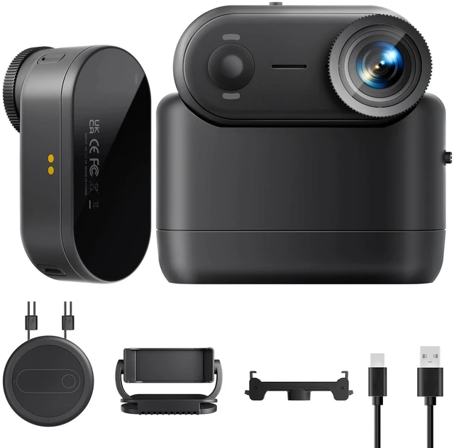 Main image of 4K 30FPS POV Camera, Portable Vlogging Camera with 33FT Waterproof, 64GB Tiny Actioncamera EIS Stabilization, Hands-Free POV Body Cam, 150° Lightweight Thumb Bodycam 5 hr Battery Life, Mount Anywhere