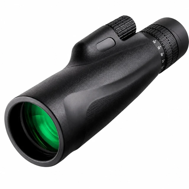 Main image of 10-30x50 Zoom Monocular Telescope BAK4 FMC Lens for Adults Dual focus with phone tripod lightweight zoom monocular for outdoor bird watching hunting travel
