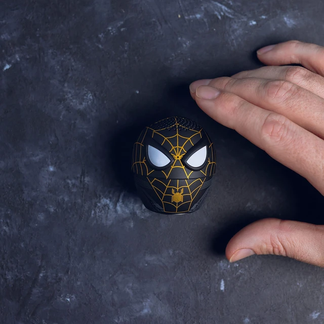 Alt view image 2 of 6 - Marvel: No Way Home - Spider-Man Black & Gold Suit - Mini Bluetooth Speaker