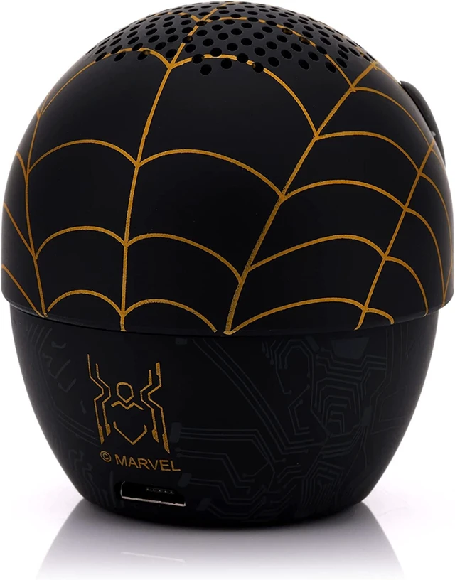 Alt view image 4 of 6 - Marvel: No Way Home - Spider-Man Black & Gold Suit - Mini Bluetooth Speaker
