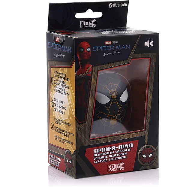 Alt view image 5 of 6 - Marvel: No Way Home - Spider-Man Black & Gold Suit - Mini Bluetooth Speaker
