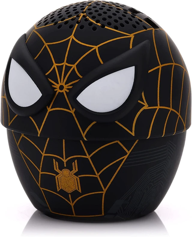 Alt view image 6 of 6 - Marvel: No Way Home - Spider-Man Black & Gold Suit - Mini Bluetooth Speaker